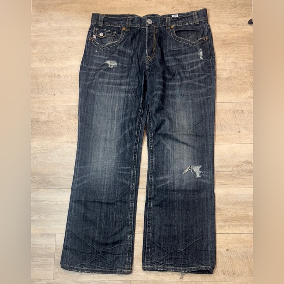 MEK Denim Men’s Kaikoura Bootcut Jeans Size 38 - Picture 4 of 12